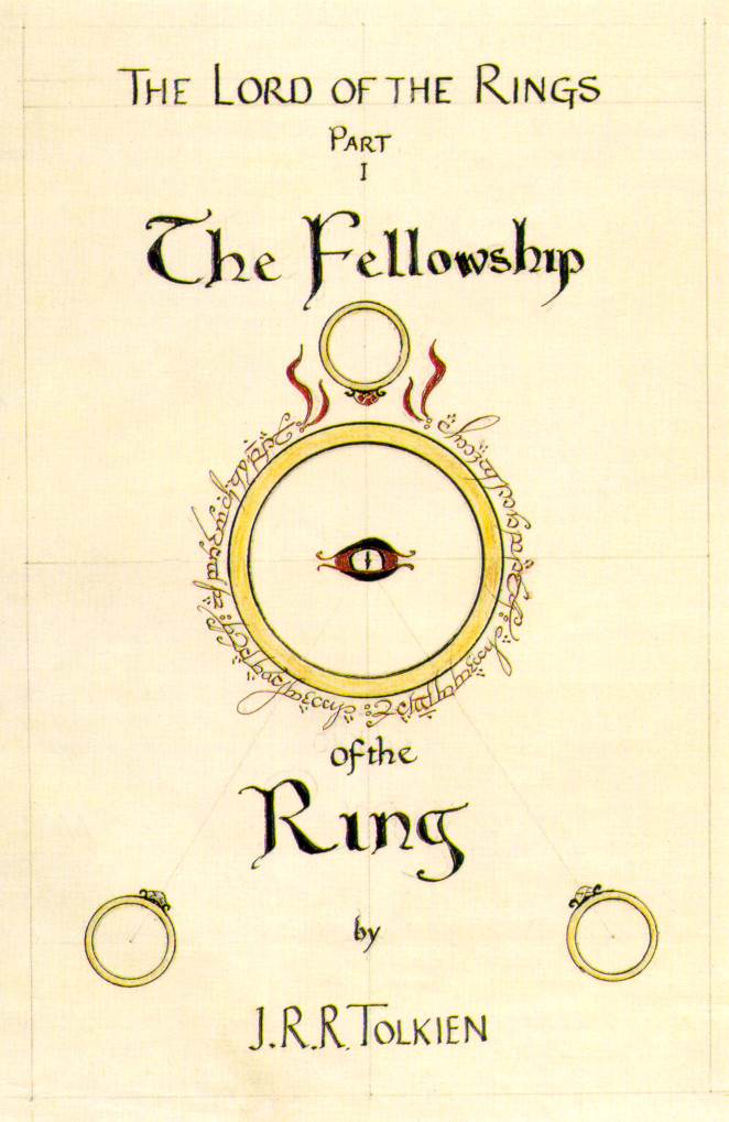 The Fellowship Of The Ring Book Cover by JRR Tolkien_1 - best selling books